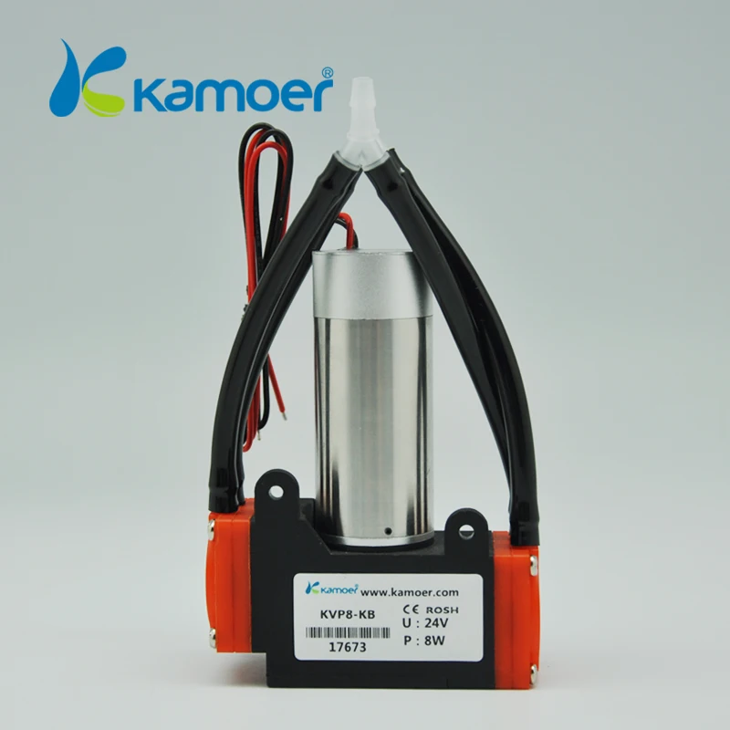 Kamoer 12 V/24 V KVP8 мини мембранный вакуумный насос микро воздушный насос с двигателем постоянного тока с высокой nagative давления/степень вакуума