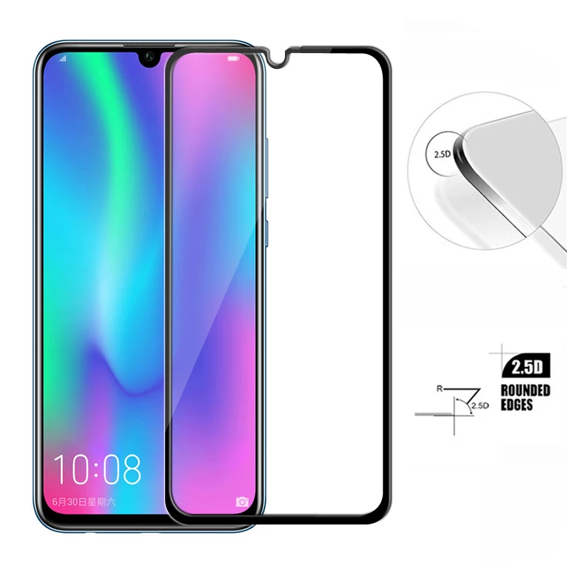 Полное покрытие из закаленного стекла Honor 10 lite Защита экрана для huawei Honor10 Armor Light