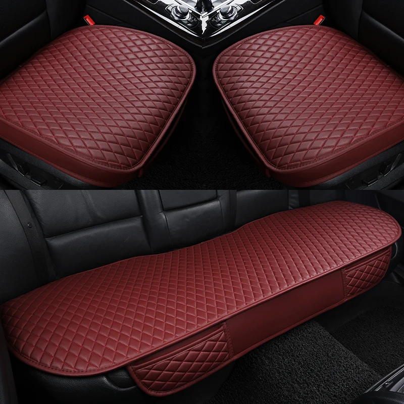 Чехлы для автомобильных сидений всесезонные из искусственной кожи|cushion letter|cushion