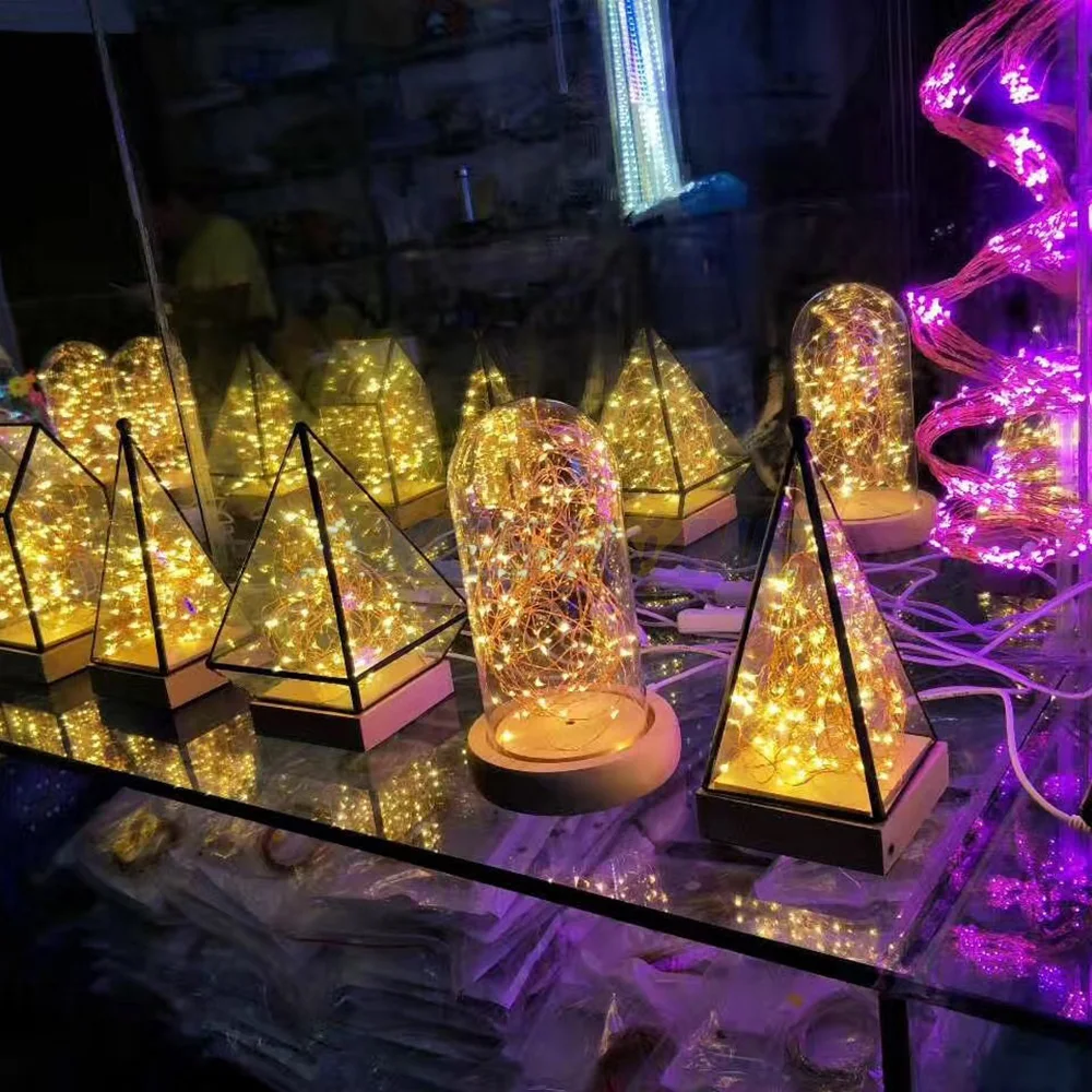 AXESHINE USB светодиодная гирлянда 10 м водонепроницаемые сказочные огни Светодиодные