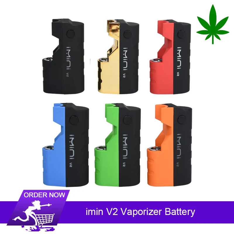 Imini V2 толстые масляные картриджи испаритель Батарея 650 mAh Box mod 510 нить fit Бак КБР