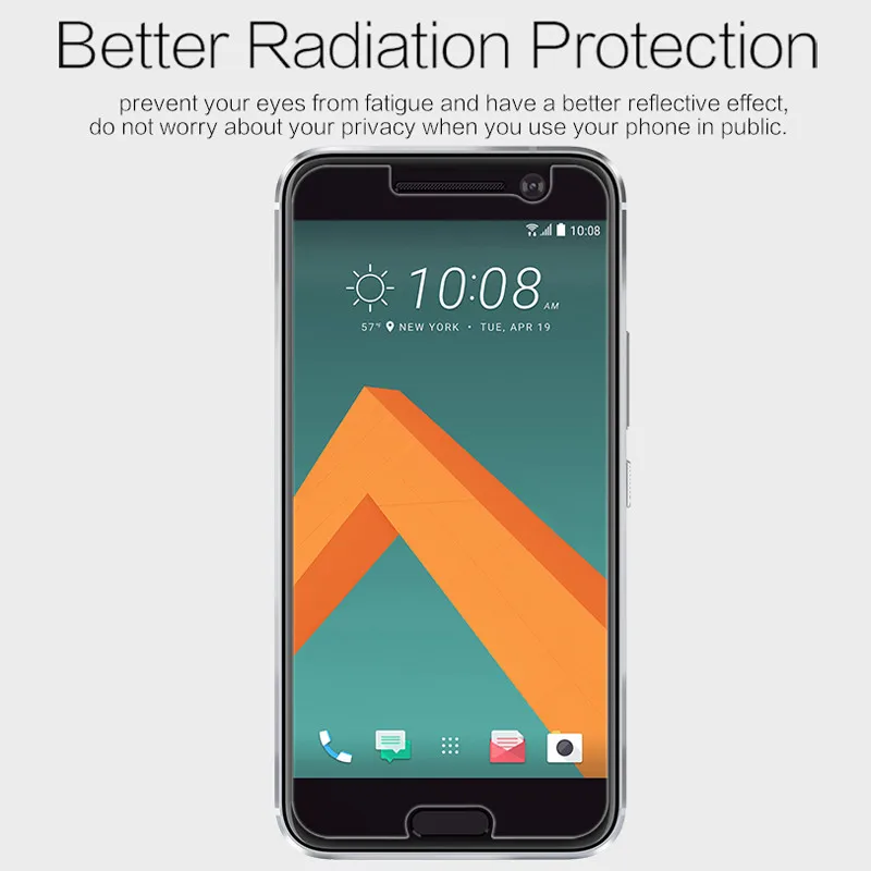 Супер прозрачная защитная пленка для htc 10 Nillkin прозрачная матовая защита экрана против отпечатков пальцев для htc 10 Lifestyle