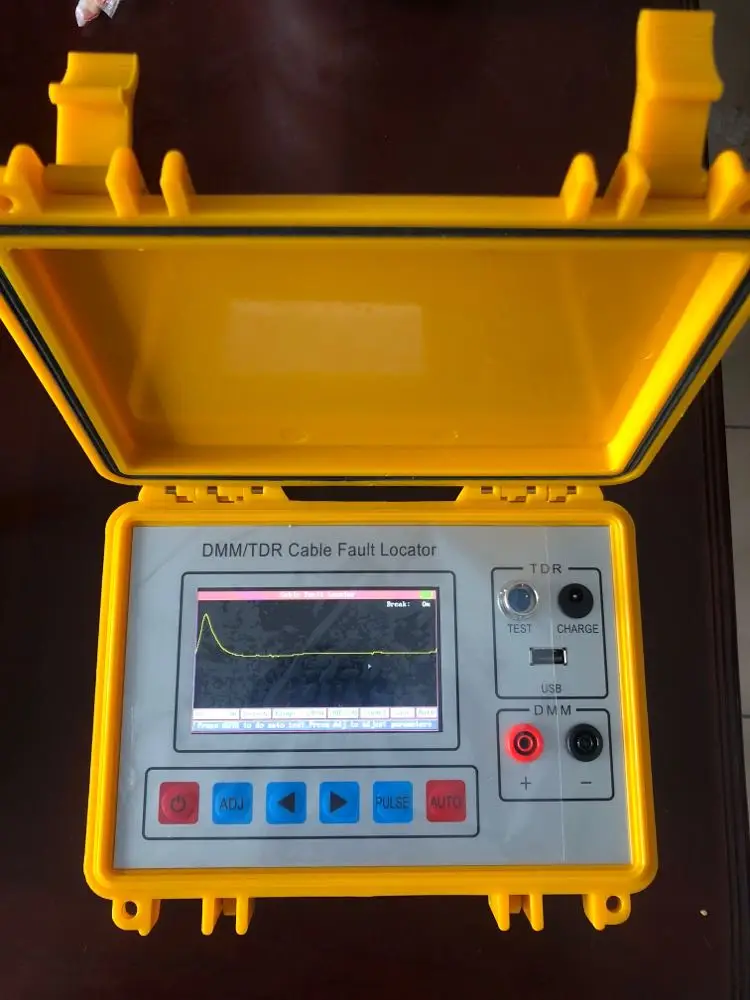 Высокое качество кабель локатор TDR 8 км Интеллектуальный электрический мост