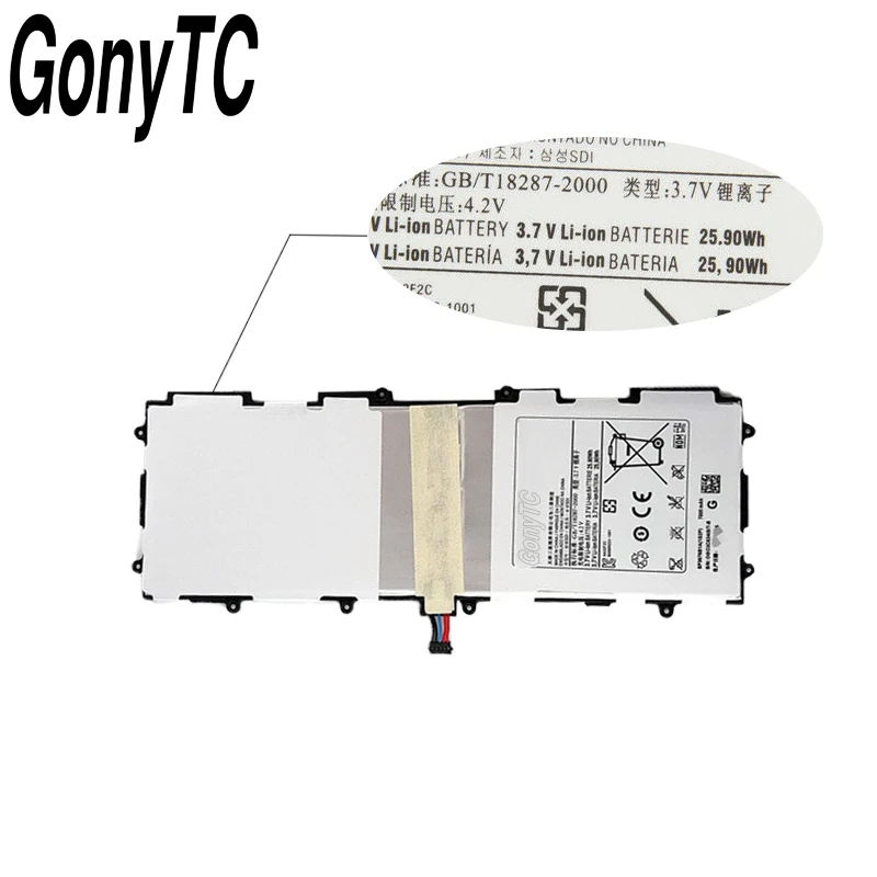 Аккумулятор SP3676B1A для Samsung Galaxy Note 10.1 GT N8000 N8005 N8010 N8013 N8020 P7500 P7510 P5100 P5113 7000