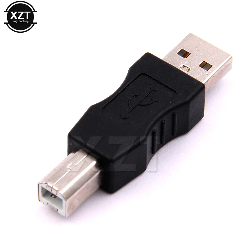 1 шт. микро USB 2 0 Тип A папа к type B адаптер для принтера конвертер|Компьютерные
