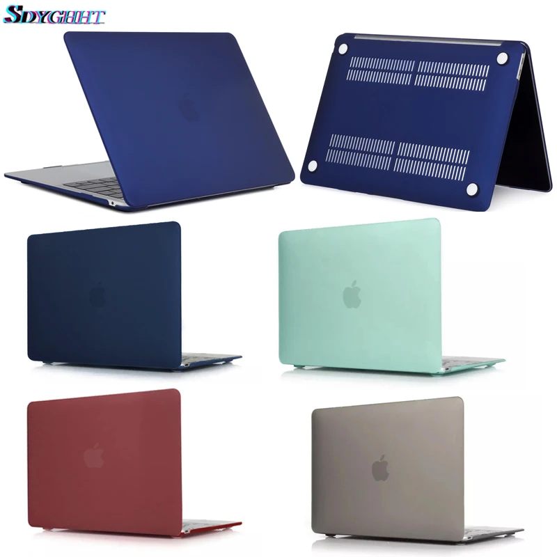 Новый жесткий матовый чехол с кристаллами для MacBook Air 11 air 13 дюймов A1466 A1932 Pro 3 15 Retina