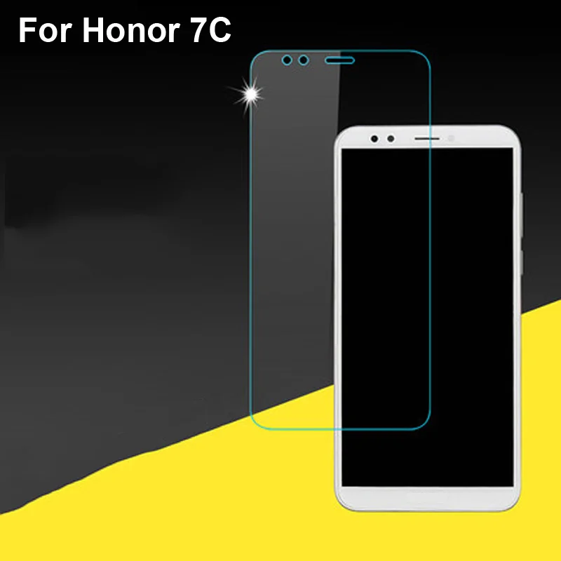 Закаленное стекло для Huawei Honor 7C зеркальная защитная пленка экрана 7 C жесткая