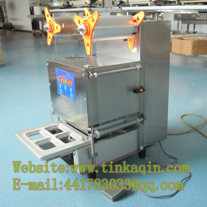 

Automatic cup sealing Stainless steel Continuous automati cup sealer capping machine sealer trays automatic cup sealer