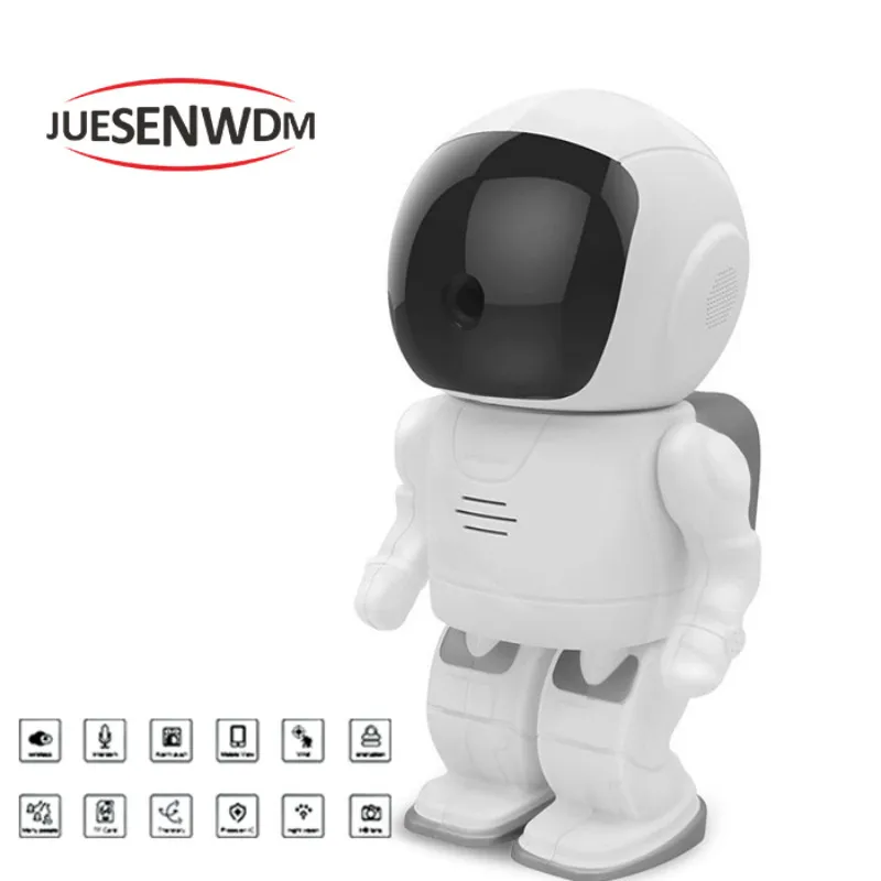 Смарт робот камера Wifi HD Беспроводная ip Wi Fi ночного видения 1.3MP IP Сетевая 960P CCTV
