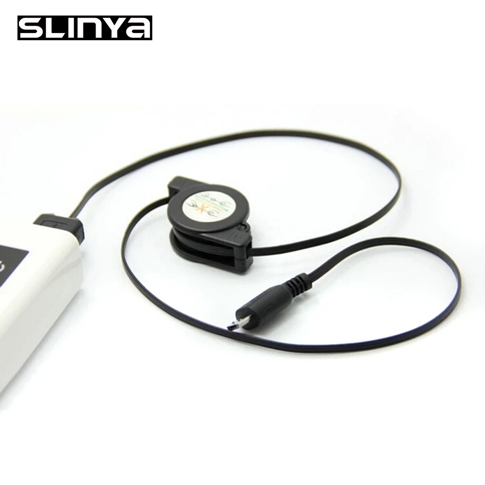 10 шт./лот Android 5 Pin Micro USB Выдвижной кабель для синхронизации данных и зарядки Huawei