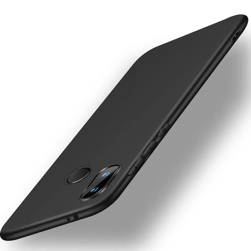 Xiaomi Mi A2 lite Case Xiaomi 6X Clear TPU and Matte Soft Case For Xiaomi MiA2 Mi A2 lite Back Cover Protect Skin Silicon case