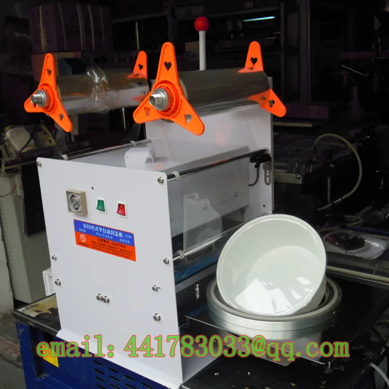 Полуавтоматический автоматический герметик для чашек молочный чай|sealer machine|pressure