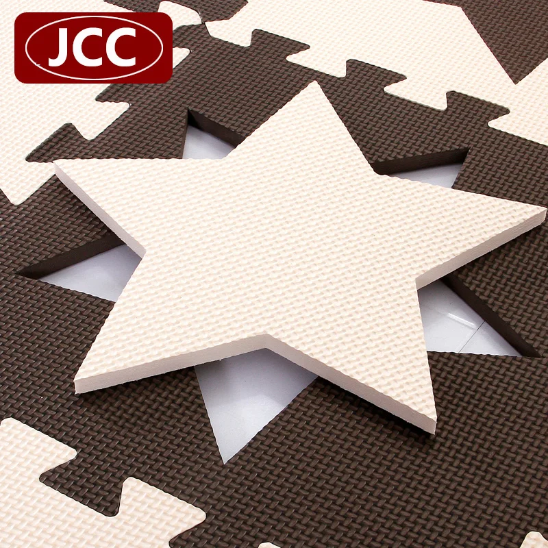 Игровой коврик-пазл из вспененного этилвинилацетата в Звездном стиле JCC детские