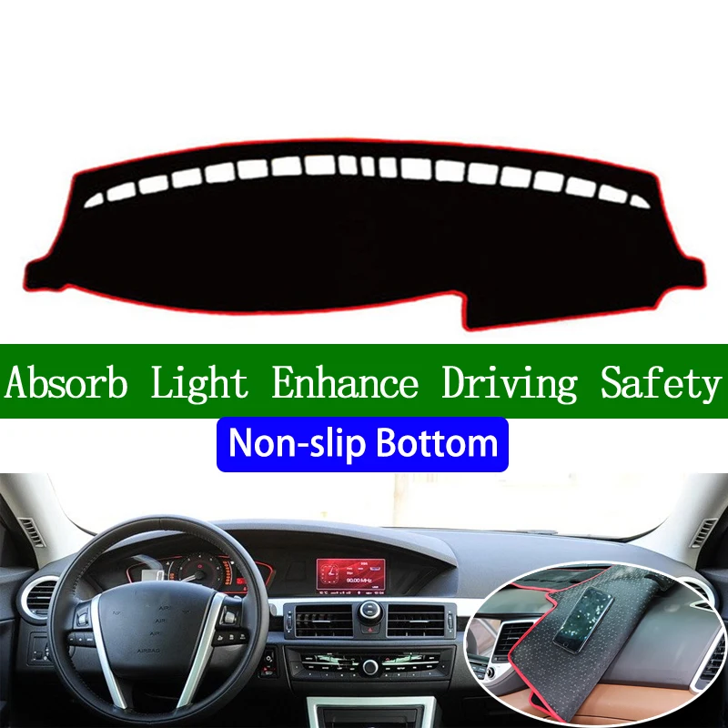 Наклейки на приборную панель ROEWE нескользящее дно для 550 e550 2008 2009 2010 2011-2014