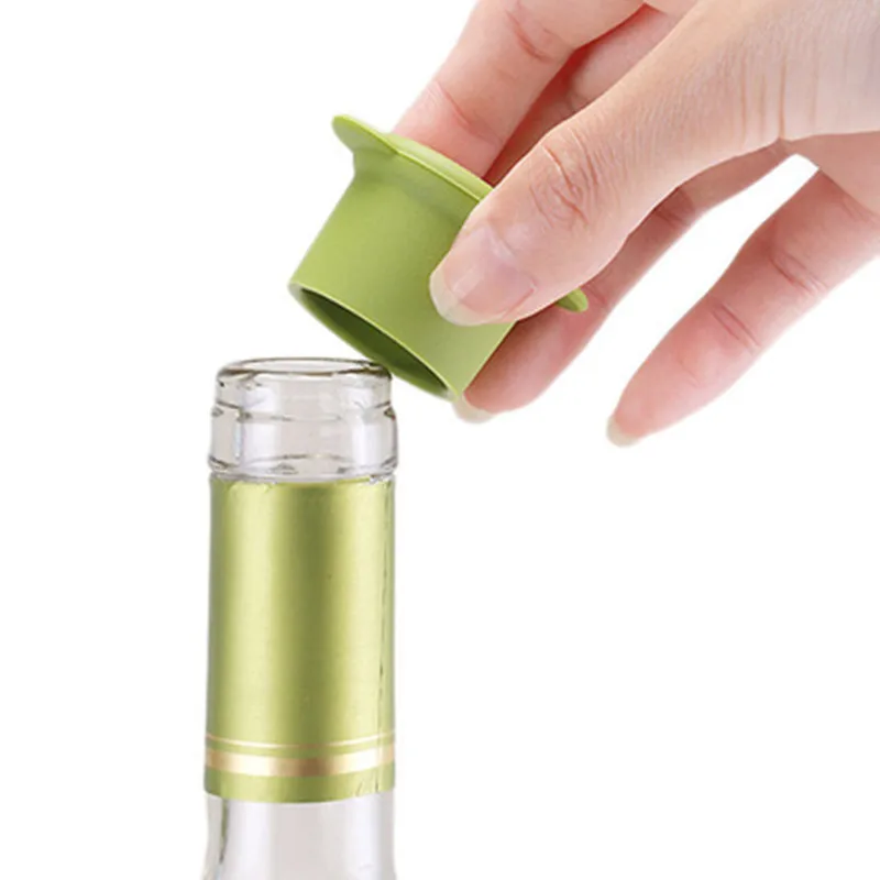 WOFU Direct Shipping 20pcs Colorful Silicone Wine Bottle Beer Stopper Leak free Sealers Bar Tool Cap | Дом и сад