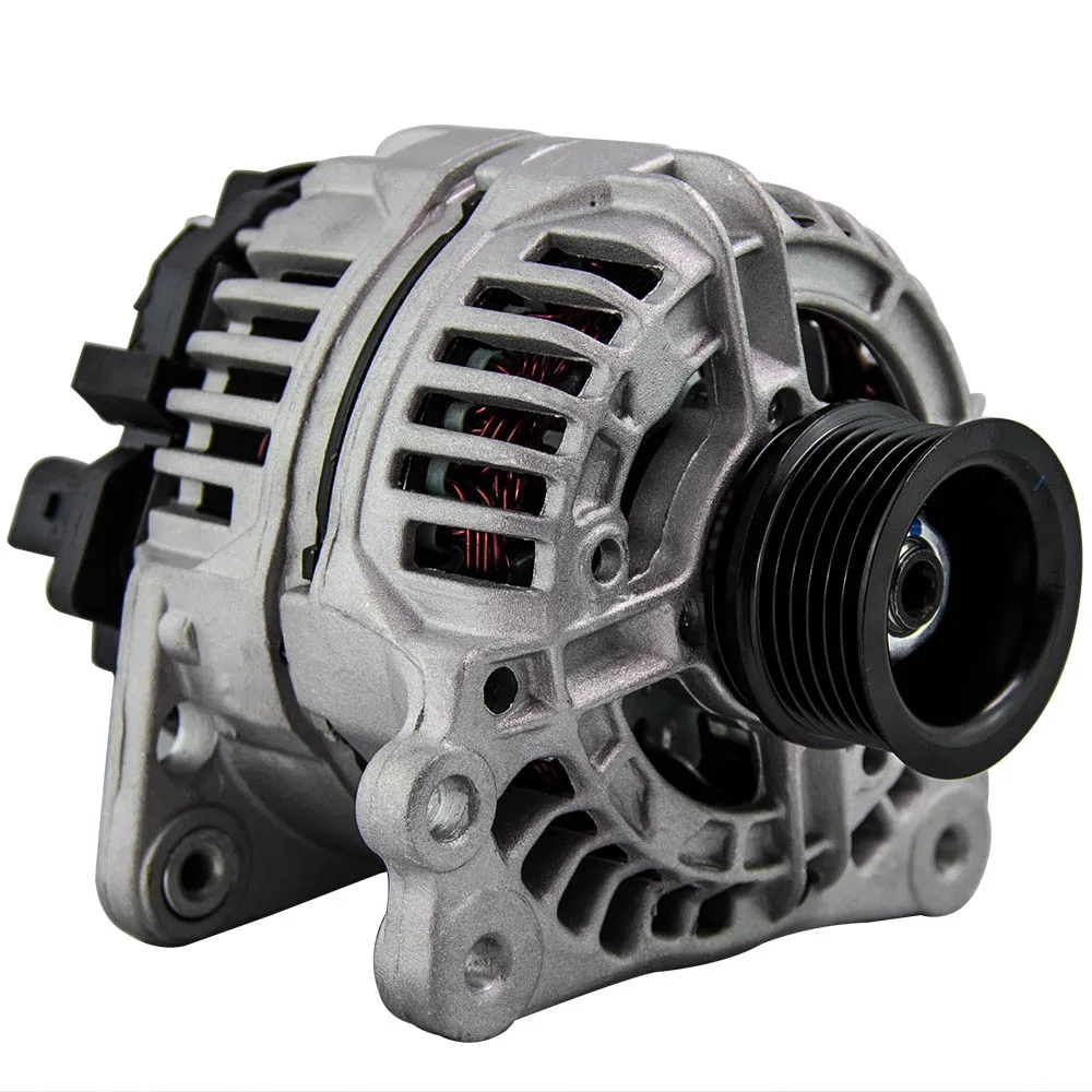 Генератор переменного тока 038903018BX 6 ребер 90A 56 мм для Audi A2 Hatchback Seat Leon VW Transporter Golf Polo 1