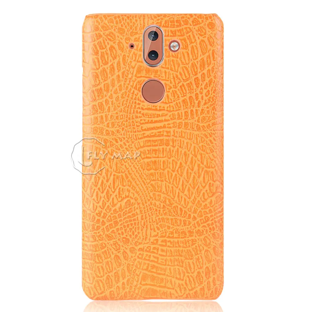 Crocodile Case for Nokia 8 Sirocco TA-1042 TA-1005 Hard PC Protective Phone Cover Nokia8 TA 1042 1005 Housing | Мобильные телефоны