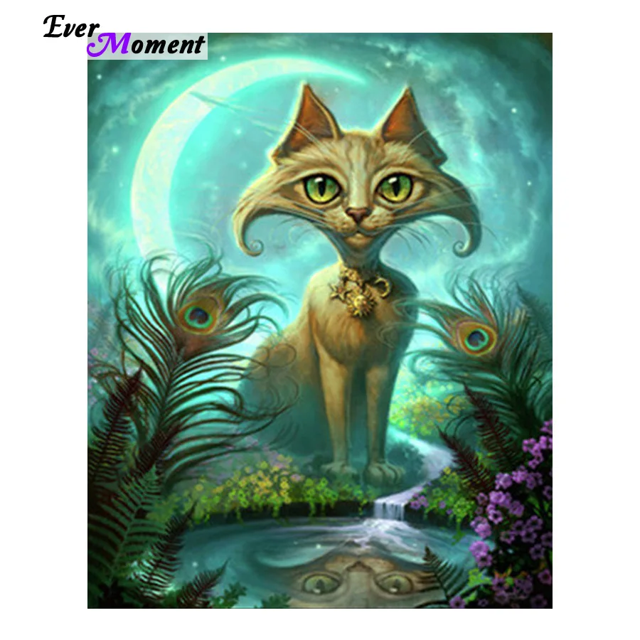 

5D алмазная живопись с милым мультяшным котом, алмазная живопись, вышивка крестиком, алмазная вышивка, мозаика, домашний декор для подарка ...