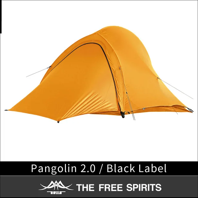 20D yellow Духи Pangolin2.0 палатка 20D нейлон силиконовое покрытие 2 человек Открытый Туризм Сверхлегкий Палатка 3 Сезона Палатка - Цвет: 20D yellow