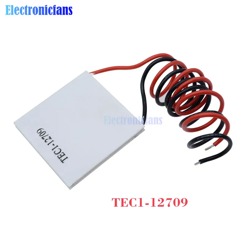 TEC1-12709 TEC1-12703 12705 12706 12709 12710 12712 12715 SP1848-27145 Термоэлектрический охладитель Пельтье 12V 5A клетки Пельтье Elemente модуль - Цвет: TEC1-12709