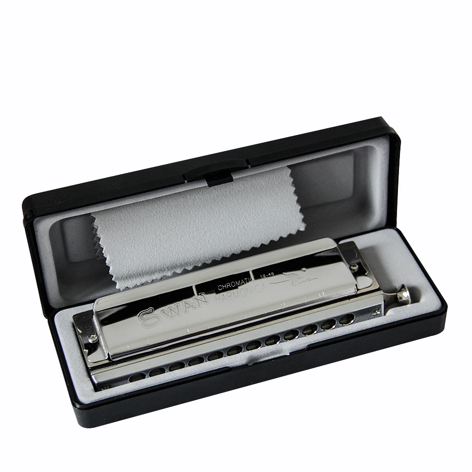 Лебедь SW1248 C Ключ 12 отверстий 48 тонов Хроматическая гармоника|harmonica 64|harmonica