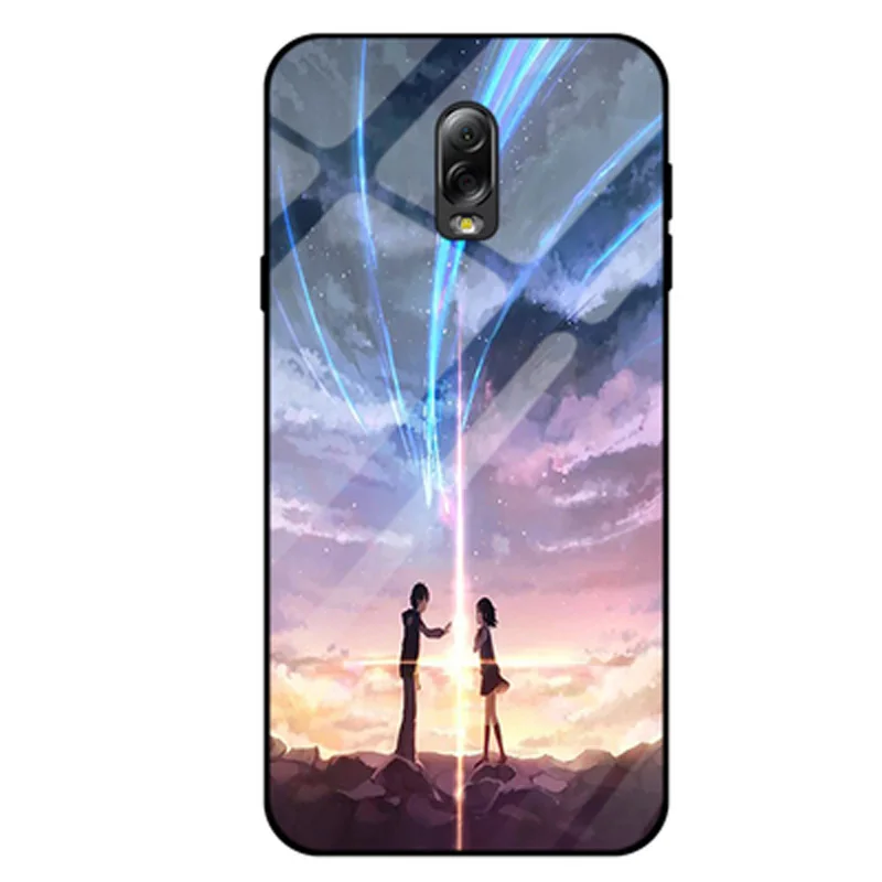Чехол для Samsung Galaxy C8 C 8 C7100 C7108 чехол для телефона со звездным небом закаленное Стекло+ края из ТПУ тонкий жесткий чехол SM-7100 оболочки