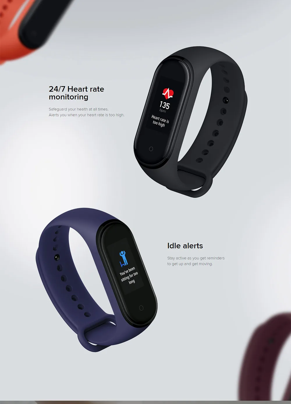 Original Xiaomi Mi Band 4 Band4 Smart Bracelet 0.95 Inch Heart Rate Monitor 5ATM Water Bluetooth 5.0 Xiomi Band 4 Miband 4