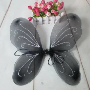 Детское платье для девочек, платье ангела феи, бабочки, крылья, костюм на Хэллоуин