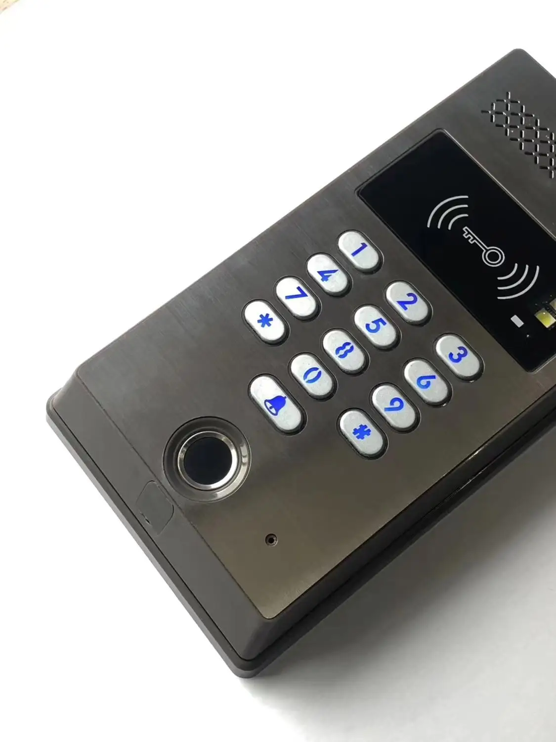ZHUDELE Touch Key 7-дюймовый ЖК-дисплей RFID с идентификационной картой и паролем