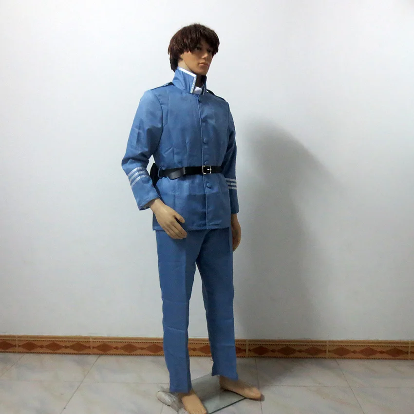 Костюм для косплея Rurouni Kenshin/Samurai X saito Hajime униформа на Хэллоуин индивидуальный