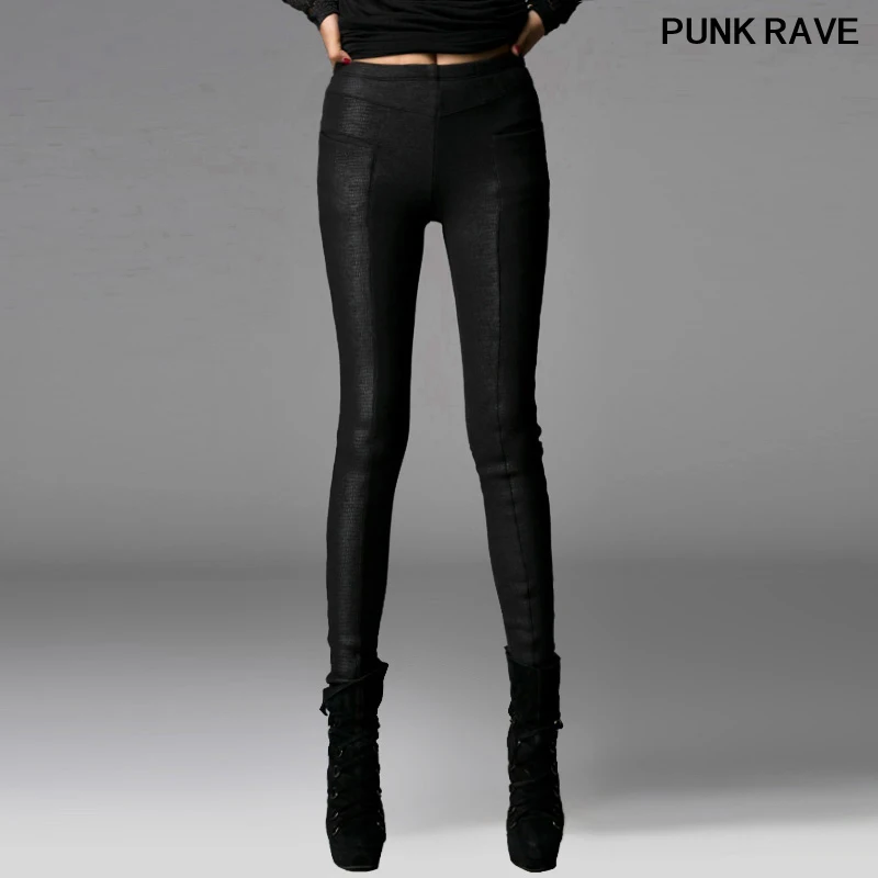 Готические викторианские тонкие зимние штаны леггинсы модные Macbeth змеиная линия