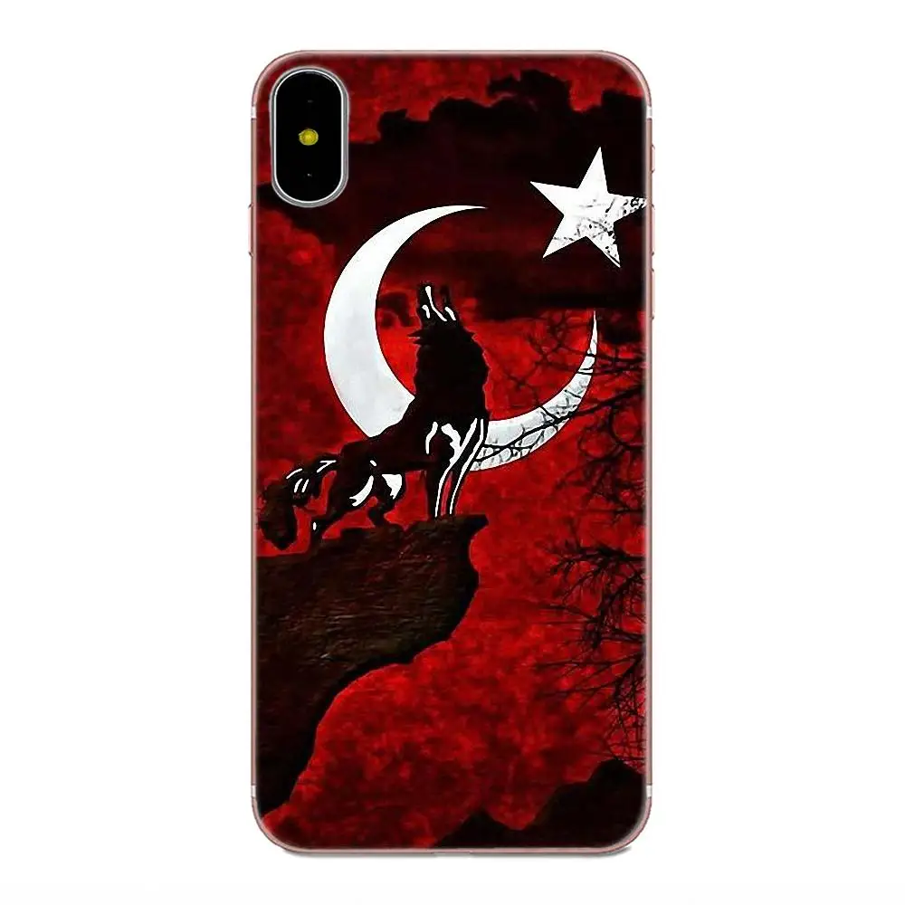 Модный силиконовый чехол с флагом Турции для Huawei P7 Honor 4C 5A 5C 5X 6 6C 6A 6X 7 7X 8 9 V8 V10 Y3II Y5II