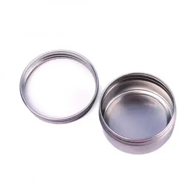 10 pcs 30ml Makeup Lip Balm Tin Nail Art Cream Pot Bottle Screw Thread Empty Cosmetic Containers #69197 | Красота и здоровье