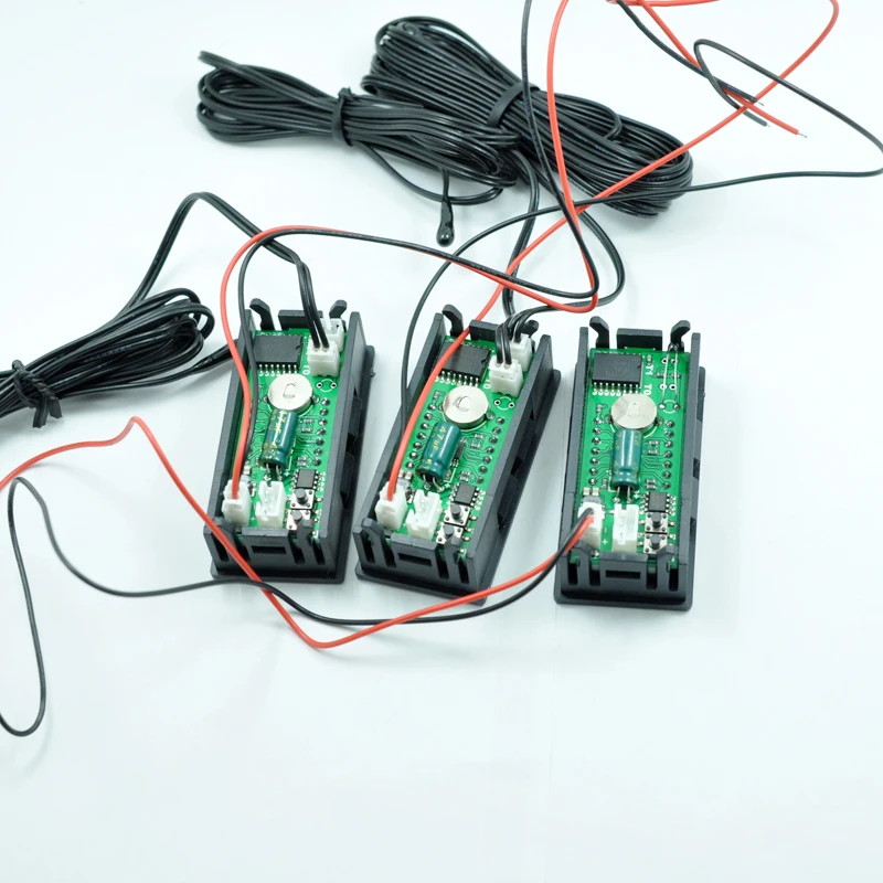 Новый креативный Автомобильный цифровой светодиодный термометр 3 в 1 часы с