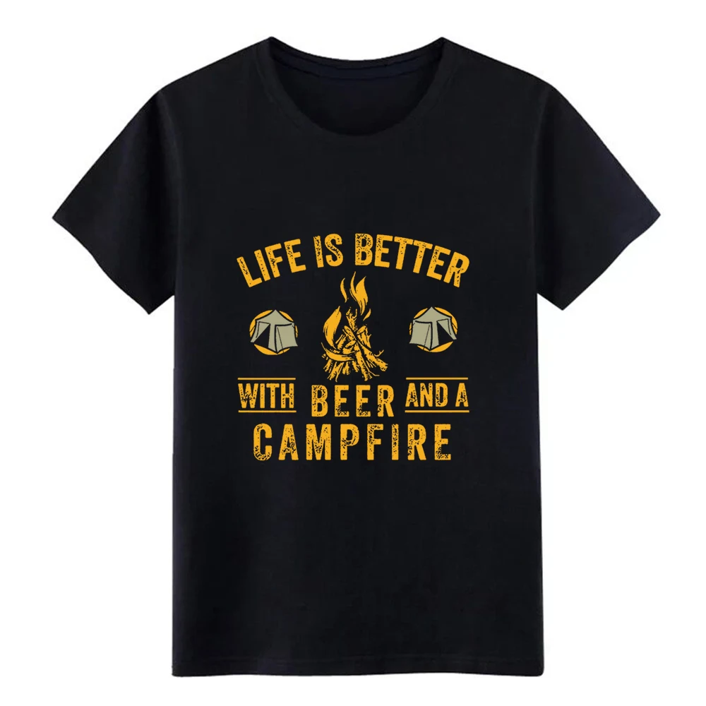 Футболка для кемпинга с пивом Campfire футболка рыбалки охоты индивидуальная S-XXXL