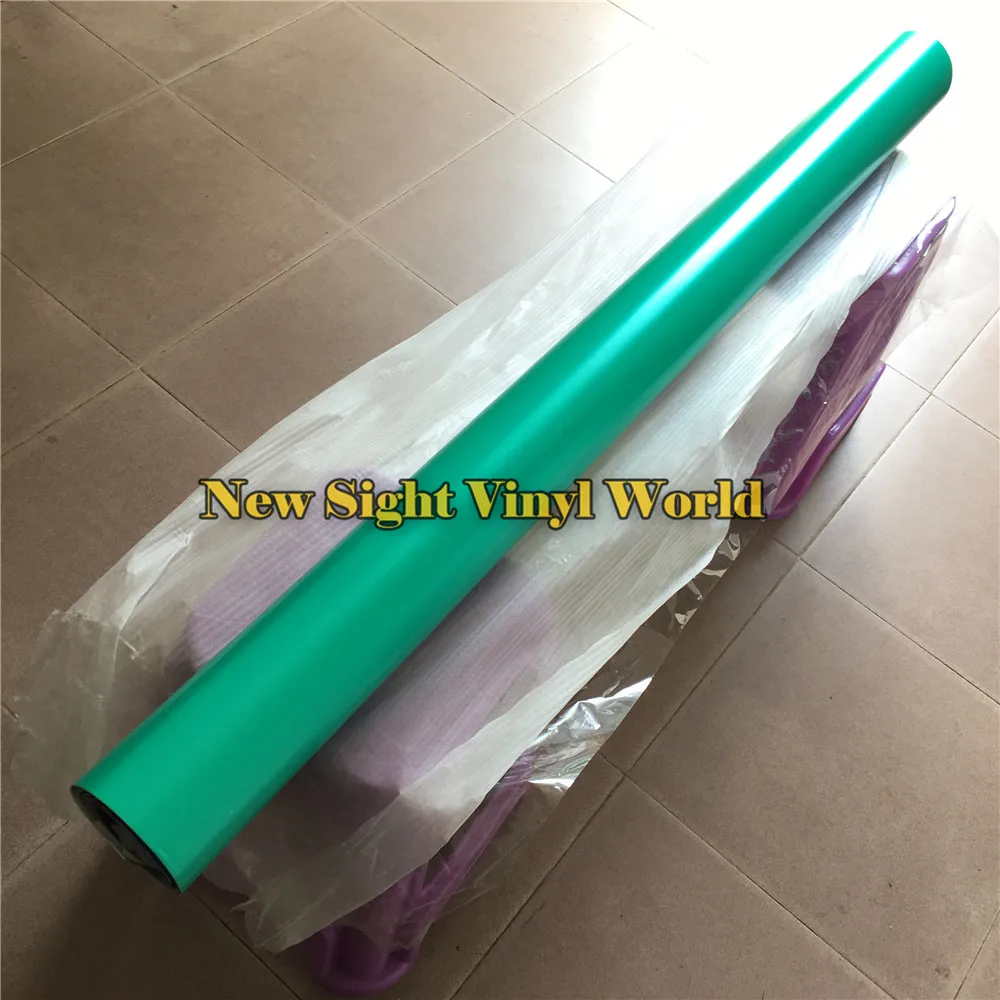 

Best Quality Matt Satin Chrome Robin Egg Blue Vinyl Wrap Car Film Roll Air Bubble Free Wrapping Foil Car Decal