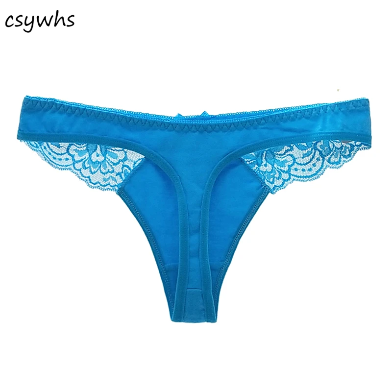 6 шт./партия женские бесшовные хлопковые трусики стринги с низкой