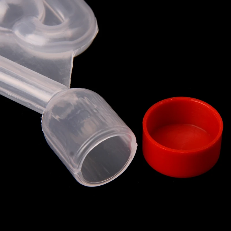 

2Pcs Air Lock Bubble Grommet Exhaust Water Seal Valve for Beer Wine Making S-Shape with Cork Beer Wine Making