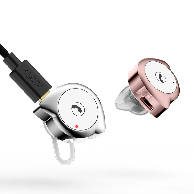 Hongsund мини наушники невидимки звонки Беспроводная гарнитура bluetooth 4 1 вкладыши