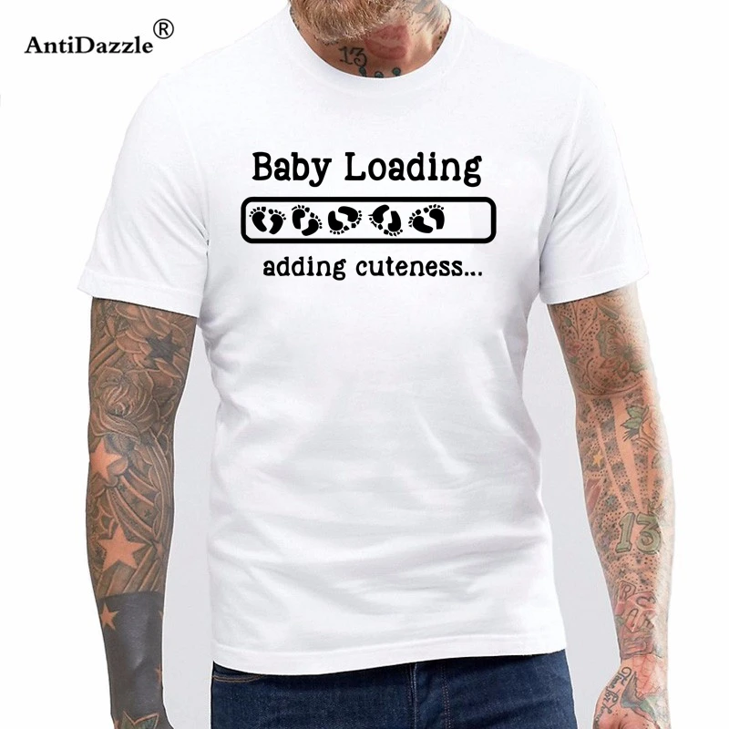 Baby Loading футболка для девочек новая мама чтобы быть Беременность объявление