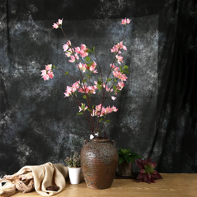 

Simulated plum blossom branch factory wholesale plum blossom leaf wedding Hotel venue decorative flower home flower art