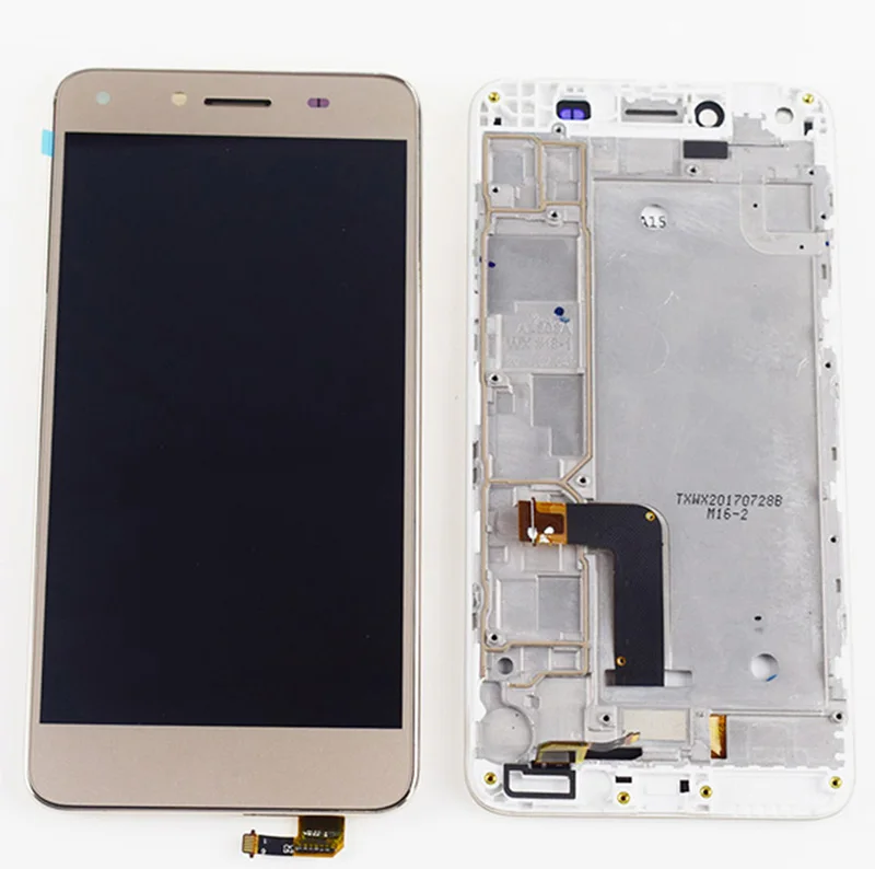 ЖК-дисплей для huawei Y5 2 Y5II CUN U29 L21 L01 L02 L03 L22 L23 L33 LYO L21 ЖК-дисплей Экран дисплея кодирующий преобразователь сенсорного экрана в сборе рамка