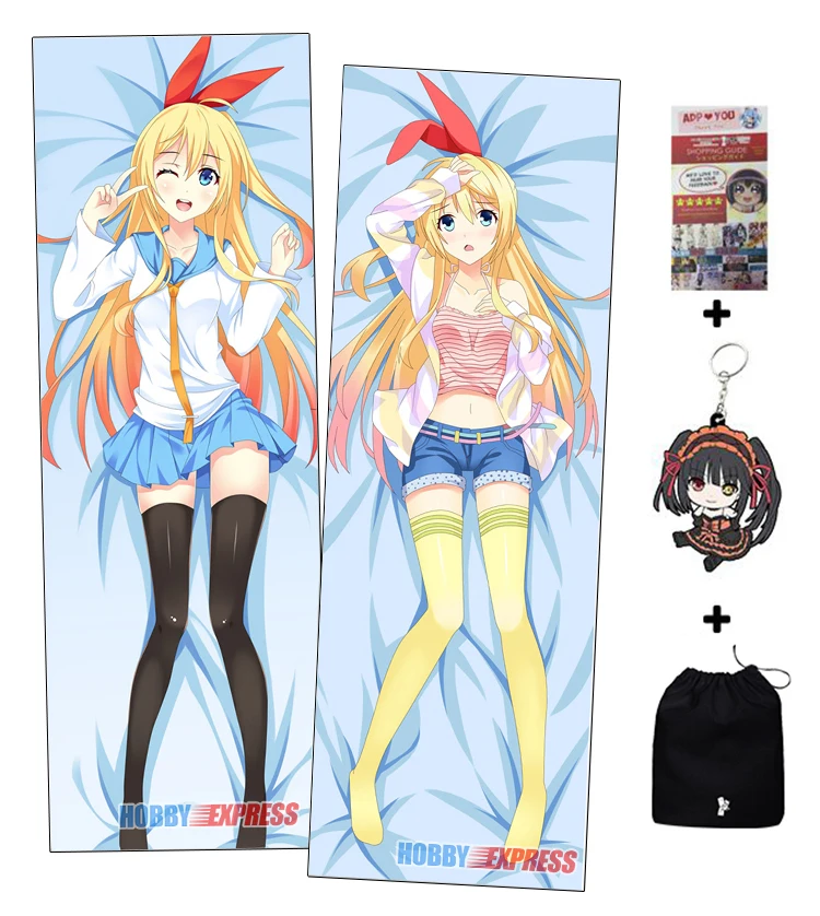 

Hobby Express Nisekoi - Chitoge Japanwese Dakimakura Pillow Case Otaku Waifu Dakimakura MGF-57017