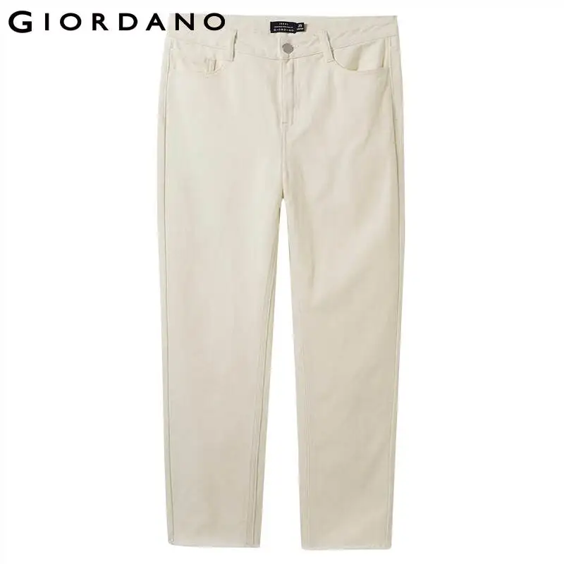 Giordano женские летние повседневные брюки из натурального хлопка данная модель