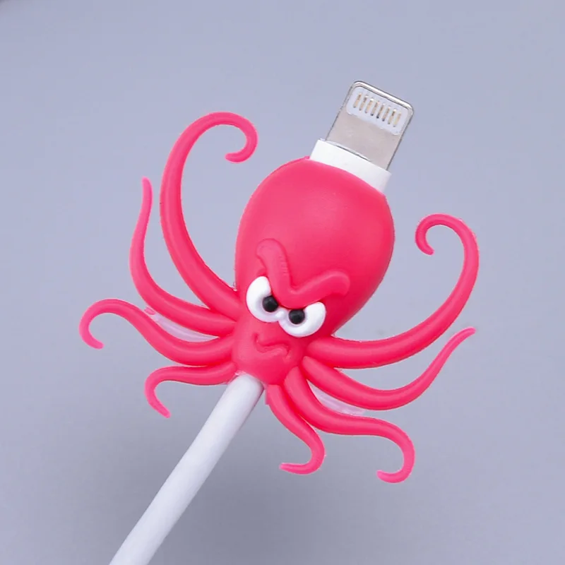 Новинка защита кабеля серии насекомых для iphone 8 7 6 5 USB передачи данных Аксессуары