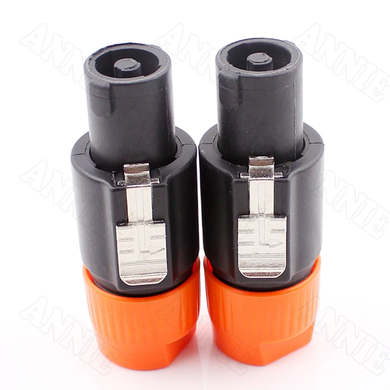 

30pcs/lot NL4FC 4 Pin XLR Audio Plug 4 Pole Socket Professional Speaker Jack