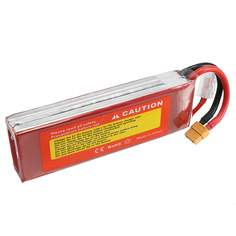 Аккумуляторная Lipo батарея ZOP Power 11 1 в 5000 мАч 3S 60C XT60 Разъем для RC Quadcopter Запасные