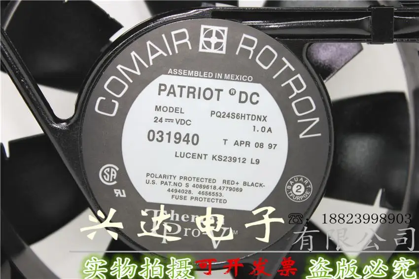 

Original COMAIR ROTRON 17CM 17251 24V 1A PQ24S6HTDNX Cooling fan