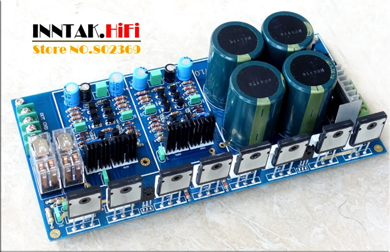 Собранные HIFI полностью симметричные двойные дифференциальные 350 Вт + усилитель
