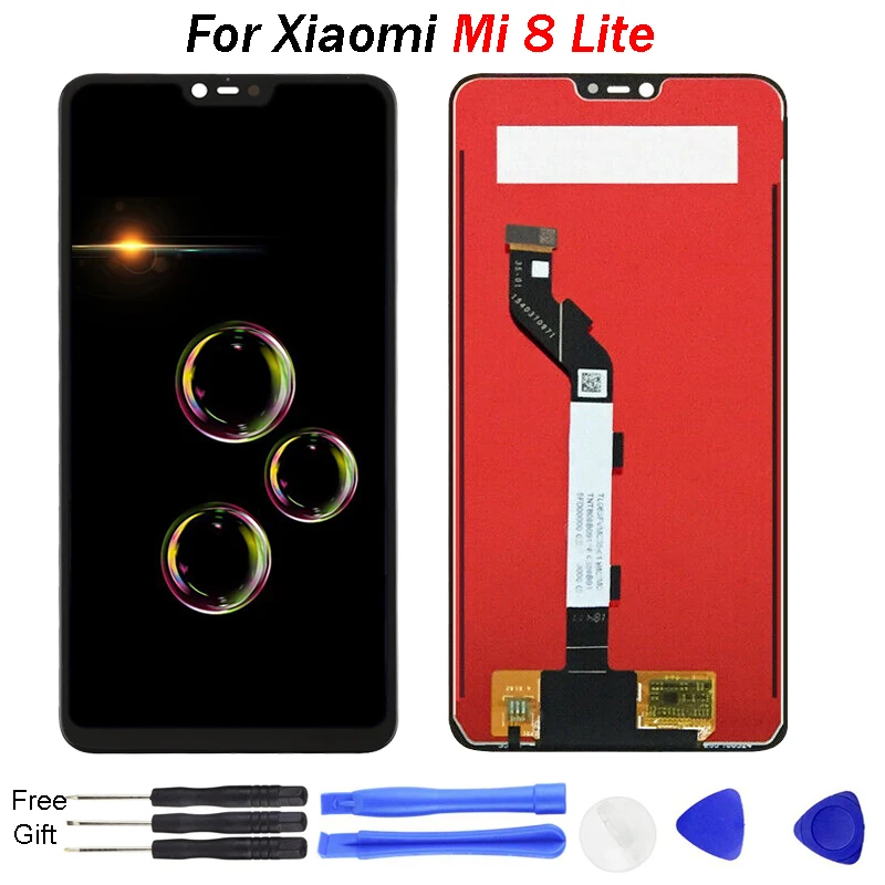 Дисплей mi 8 lite для XiaoMi Mi8 ЖК дисплей сенсорный экран mi8 Youth mi8x 8x дигитайзер сборка